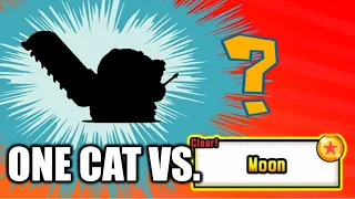 Can I Beat ITF Moon with Only One Cat - Battle Cats