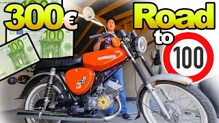 Road to 100 km/h | 60 ccm Simson S51 Tuning für 300€ | JackMotors