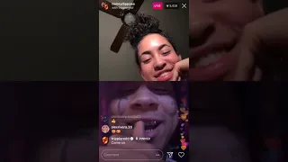 TRIPPIE REDD GOES LIVE WITH HONEYDIPPAAA ON INSTAGRAM!