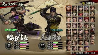 Samurai Warriors 5 - ALL CHARACTERS SHOWCASE [Final Roster]