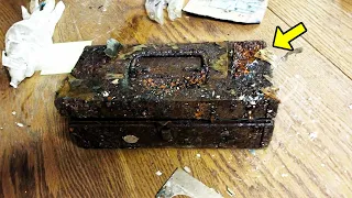 He Ripped Up His Dead Grandparent's Old Smelly Carpet. What He Found Underneath Is Hard To Believe!