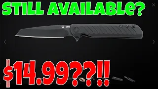 Crazy Good Deal, Discontinued Knife! CRKT LCK - Last Chance!!