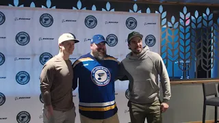 Boeing, Blues host Warrior Hockey