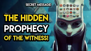 Destiny 2 - THE HIDDEN PROPHECY OF THE WITNESS!