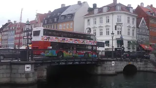 Дания. Копенгаген. Нюхавн (Новая гавань). Denmark. Copenhagen. Nyhavn