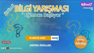 Herşeyden Herşey Genel Ķültür Bilgi Yarışması 1.Bölüm