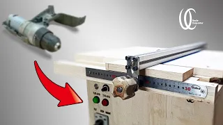 🛠️Shall we make a 4" mini tablesaw? Awesome skill you need to make automatic up down&tilt table saw.