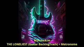 Maneskin The Loneliest - Guitar BackingTrack E Minor + 65BPM Metronome