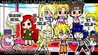 😈NARUTO GIRLS + KUSHINA REACT TO NARUTO AND THE FUTURE|||CANON SHIP||[GC]