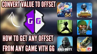 HOW TO FIND ANY OFFSET FROM ANY GAME VITH GAME GUARDIAN | CONVERT VALUE TO OFFSET