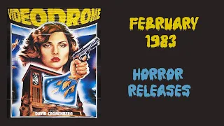 Retrospective 80s horror - February 1983