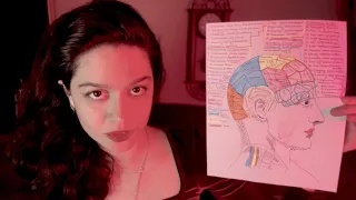 ASMR~ British Full Phrenology Exam {Skull Measuring}