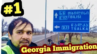 Armenia Georgia Border Crossing On Bicycle || Ep 118