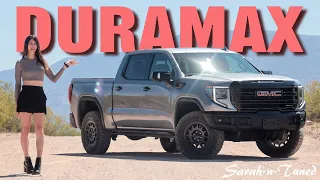 New Mini Duramax = Crazy MPG // 2024 GMC 1500 AT4X Review