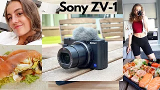 Новая камера Sony ZV-1, мои будни в Финляндии🇫🇮 / тренировки