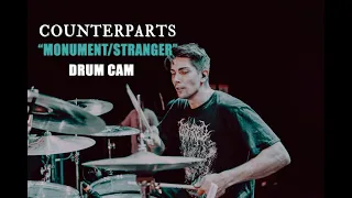 Counterparts | Monument & Stranger | Drum Cam (LIVE)