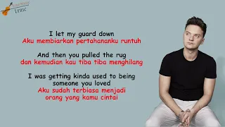 Lewis Capaldi - Someone You Loved (Cover Conor Maynard) Lyrics terjemahan | I need somebody to heal