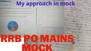 RRB PO Mains 2022 mock || My approach in Rrb po mains mock #rrb2022#bankexam #banking#ibpspo