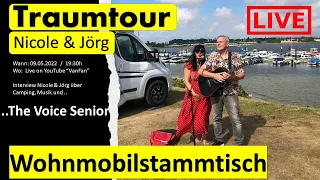 WOHNMOBIL KONZERT 🎶 Live vom Stellplatz! Traumtour 🏝