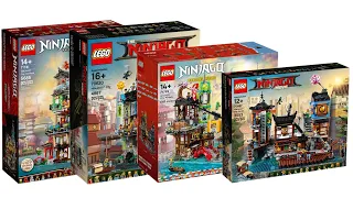 All LEGO Ninjago City sets 2017-2023 Compilation/Collection Speed Build