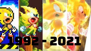 Evolution of SUPER SONIC (1992-2021)  | Evolution156