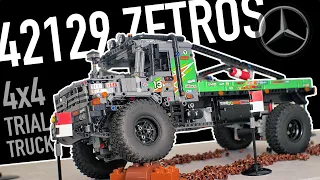 Review 42129  LEGO Technic 4x4 Mercedes Benz Zetros Trial Truck