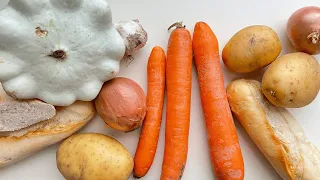 Суп з моркви, картоплі та патісона | Простий рецепт морквяного супу