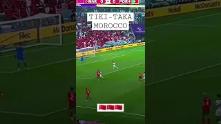 Tiki-taka morocco #morocco #worldcup #tikitaka #football