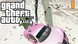 GTA 5 Next Gen Funny Moments! (First Person Racing and Fails!) #1