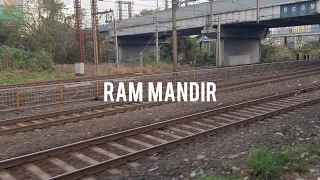 Ram Mandir to Andheri | Mumbai Local Train | Central Railway Harbour Line