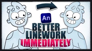 How to Get the BEST Linework in Adobe Animate 2022 | Tutorial