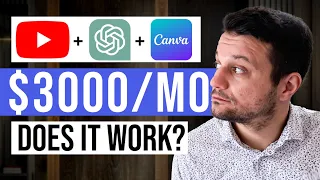 How to Create Viral Videos in Bulk & Make Money on YouTube (Canva & ChatGPT Tutorial)