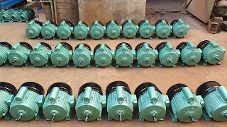 How Electric Motor Making in Factory | Amazing Motor Manufacturing Process