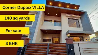 Luxury Corner Duplex Villa! 140 Gaj! Luxury House | 3 BHK | For Sale in Mohali Near Chandigarh