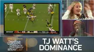 Jessica Benson Show | TJ Watt's Dominance, Memphis Grizzlies and Jalen Milroe Starter | 9/19/2023