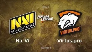 Na`Vi vs Virtus.pro, Dream League Day 7, Game 1