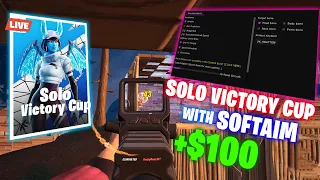 Using The Best Fortnite CHEAT in the Solo Victory Cup 🏆 (+$100)