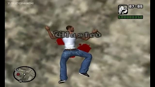 GTA San Andreas Funny Wasted #2 (Fails, Funny Moments)