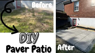 DIY Paver Patio