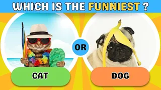 PICK ONE KICK ONE! | FUNNY ANIMAL EDITION | FUN QUIZ QUESTIONS!