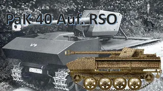 A legfurcsább páncélvadász! | 7.5cm PaK 40/4 auf. Raupenschlepper Ost | Haditechnika