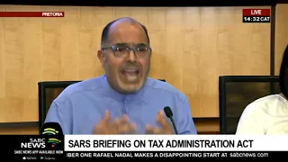 SARS briefing on Tax Administration Act - PT2