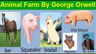 Animal Farm Complete Summary in Hindi / Key Facts / Characters / full analysis