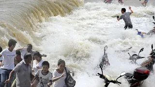 City submerged in China! Major flood in Hunan and Southern China due heavy rain | three gorges dam