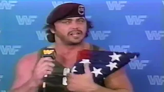 WWF Corporal Kirchner All American Wrestling commercial 1986