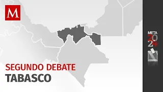 Segundo debate por la gubernatura de Tabasco #elecciones2024