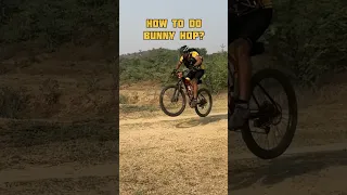 How to Do BUNNY HOP on any MTB?