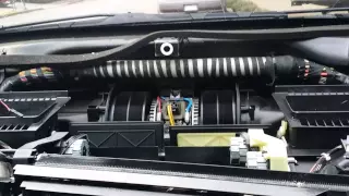 BMW e38 740il blower motor problem