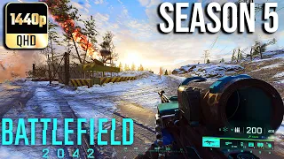 Battlefield 2042- New Reclaimed Season 5 Map Conquest 42 Kills Full Gameplay! (No Commentary)