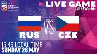 Russia-Czech Republic | Bronze Medal Game | Full Game | 2019 IIHF Ice Hockey World Championship